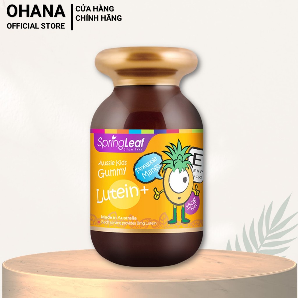 Springleaf Kids Gummy Lutein Fruit-flavored Eye Gummies for Vision ...