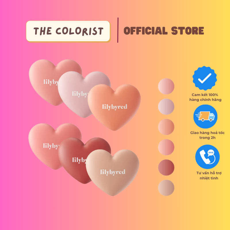Lilybyred Luv Beam Cheek Compact Compressed Blush Powder 4.7g | Shopee ...