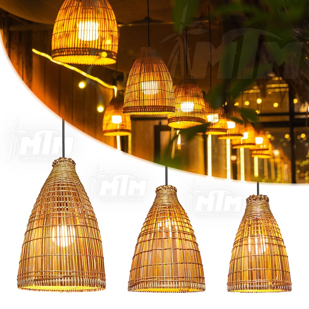 Bamboo lamps sell - Bamboo and rattan lamps, cheap decorative hanging ...