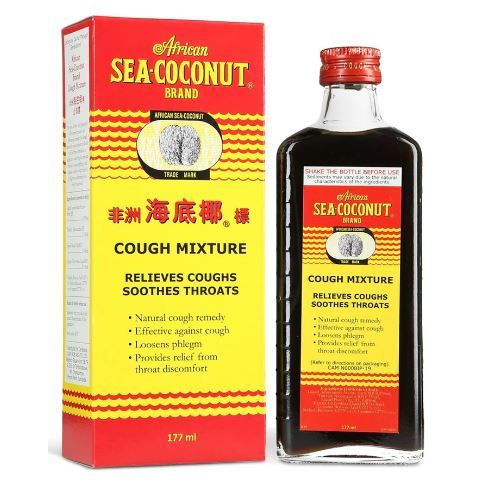 African Sea Cough Syrup - Coconut Brand 177ml - Sea Coconut Cough Syrup ...