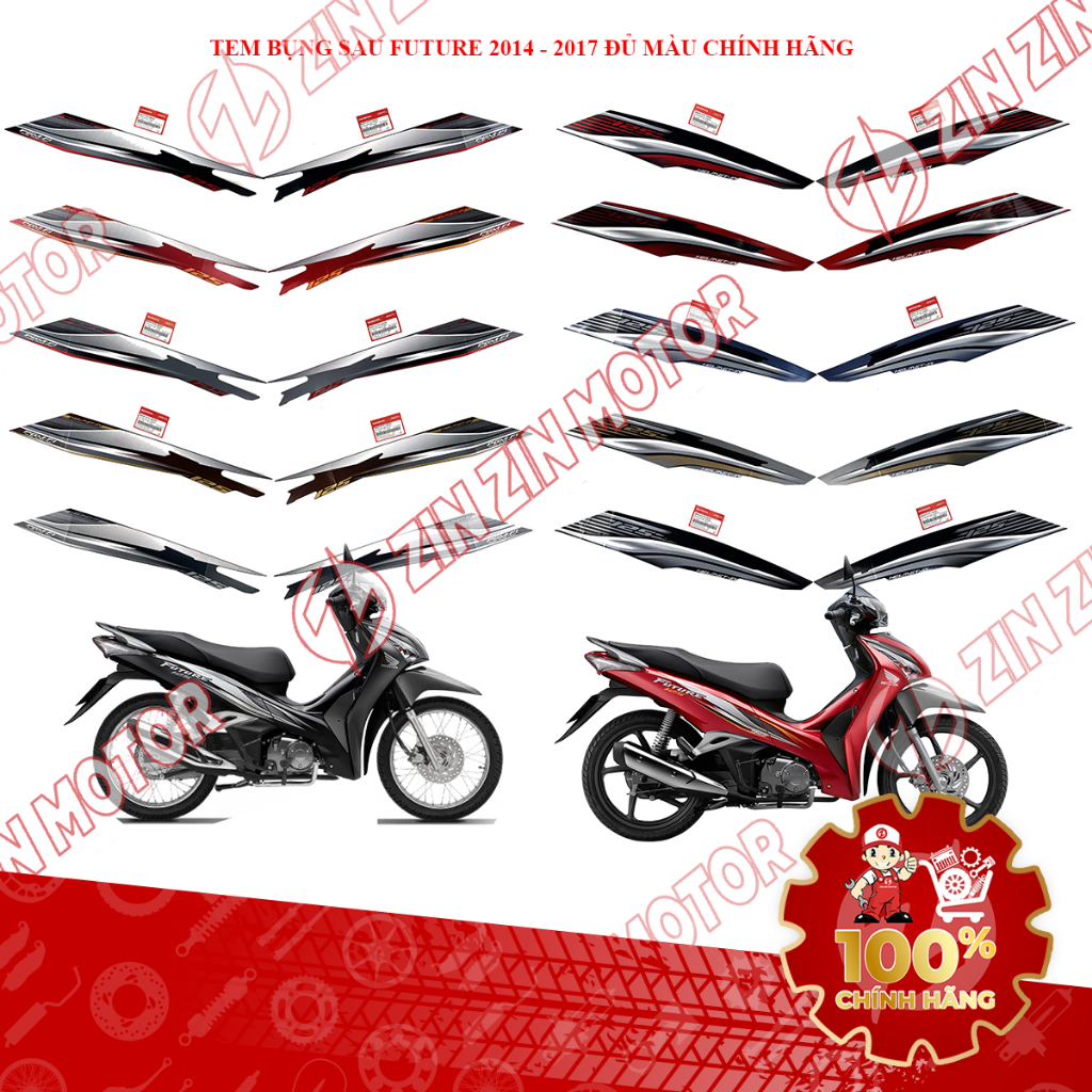 Genuine Side Cover, Rear Belly for Future 125 Fat, Future Fi 125 ...