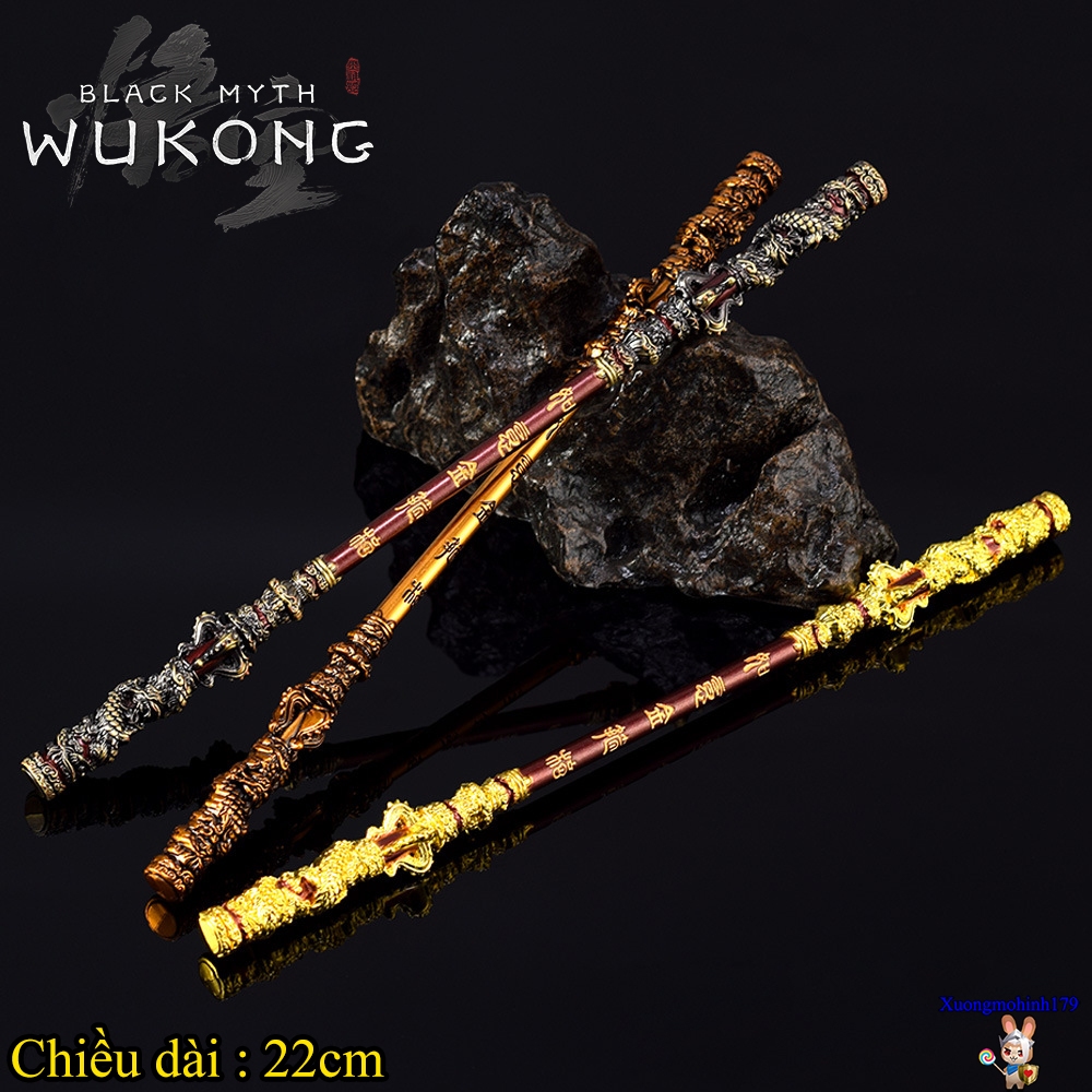 Collectible model Black Myth Wukong Sun Wukong alloy Jingubang Myth ...