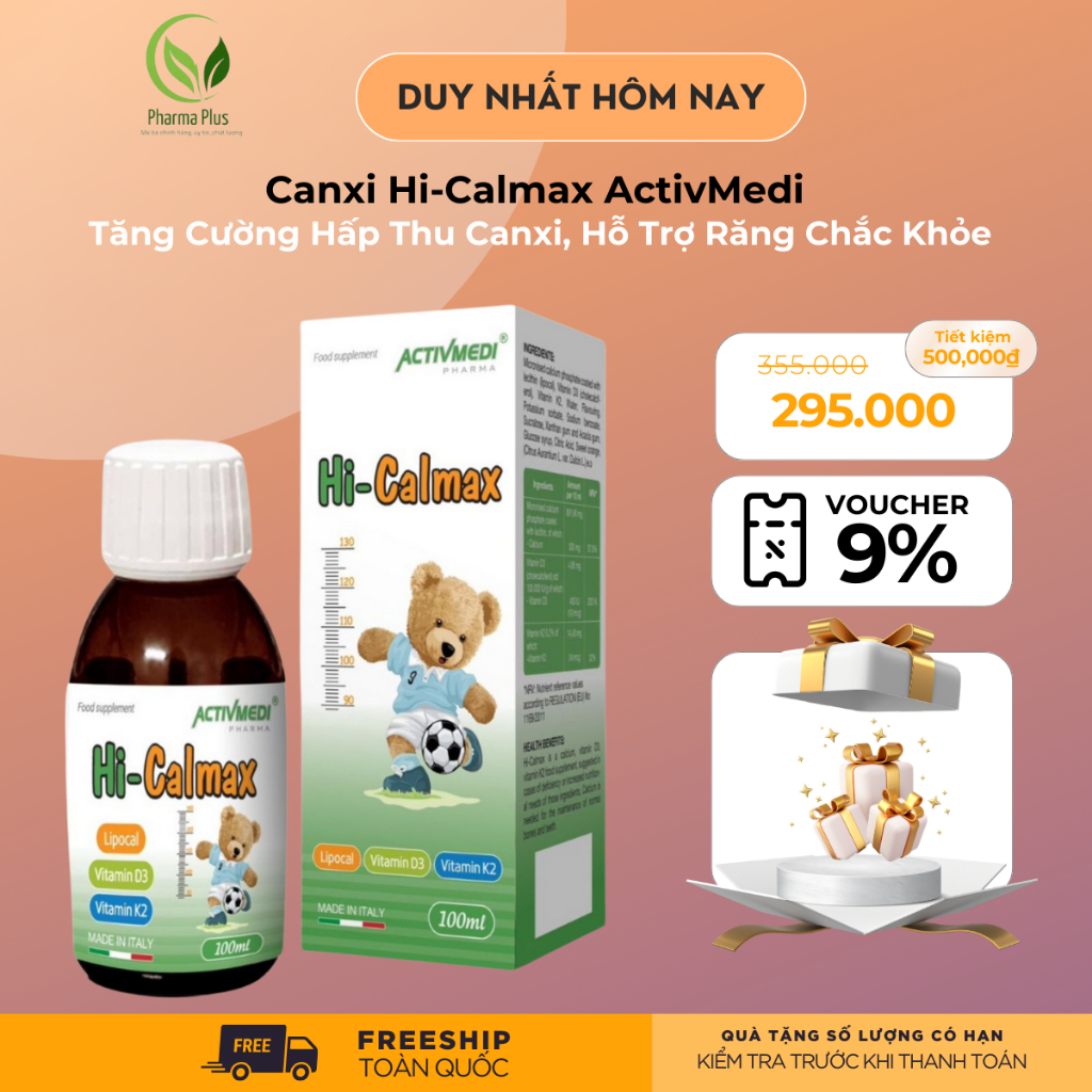 Calcium Hi Calmax Enhances Calcium Absorption, Supports Strong Teeth ...