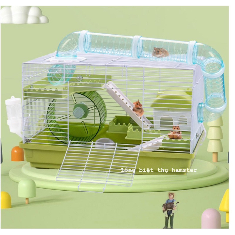 Photo inspiration: Fresh Look at Villa Cage For Hamsters Large Cage With Accessories And Connecting