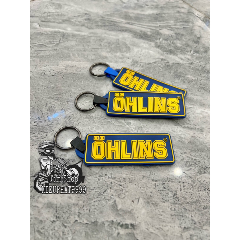 Ohlin Keychain, Double-Sided Rubber Nitron | Shopee Malaysia
