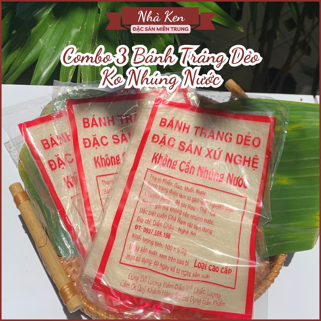Flexible Rice Paper Without Dipping in Water, Combo of 3 Folds, 100gr ...