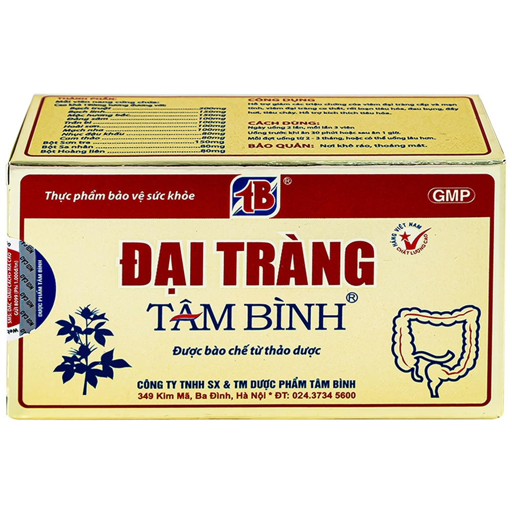 Colitis Tam Binh Oral Tablets Help Reduce Symptoms Of Acute And Chronic ...