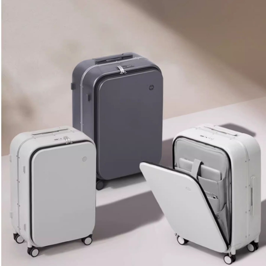 Travel suitcase with separate laptop compartment, size 20 travel ...