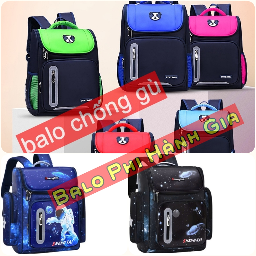 Anti-humpback Bear Backpack - Waterproof Reflective Astronaut Book ...
