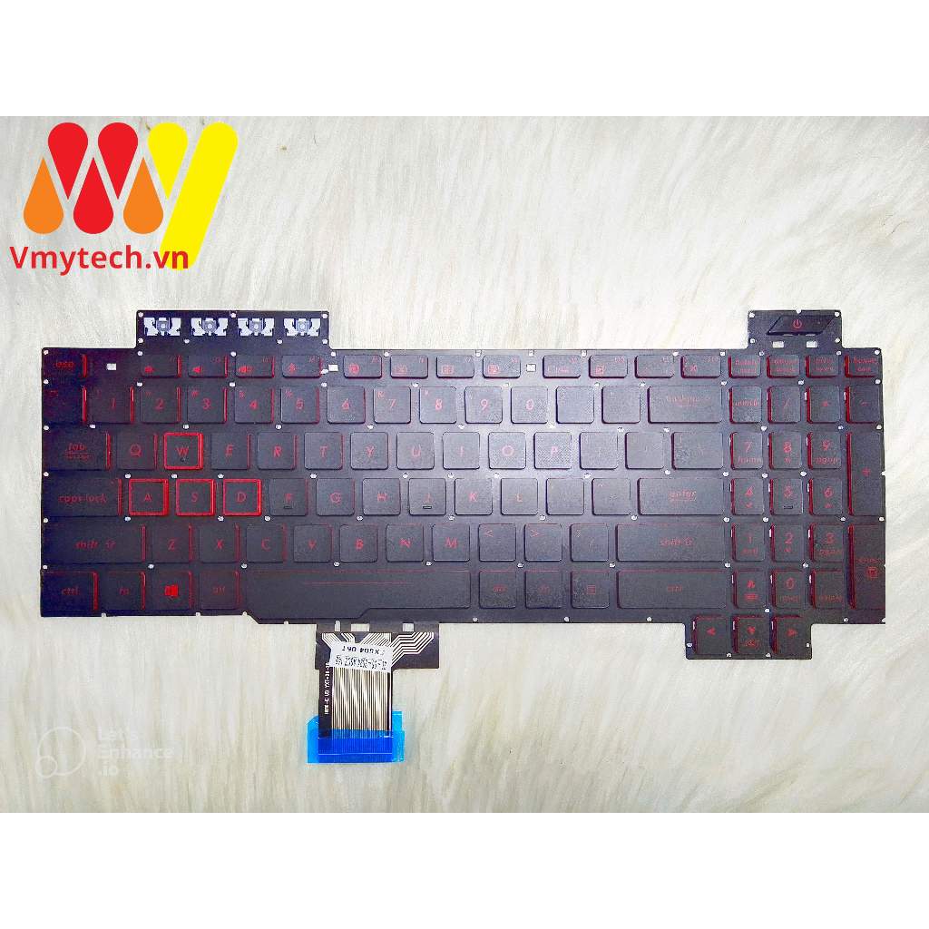 Asus TUF Gaming FX504 FX505 FX507 FX80 FX86 Backlit Keyboard | Shopee ...