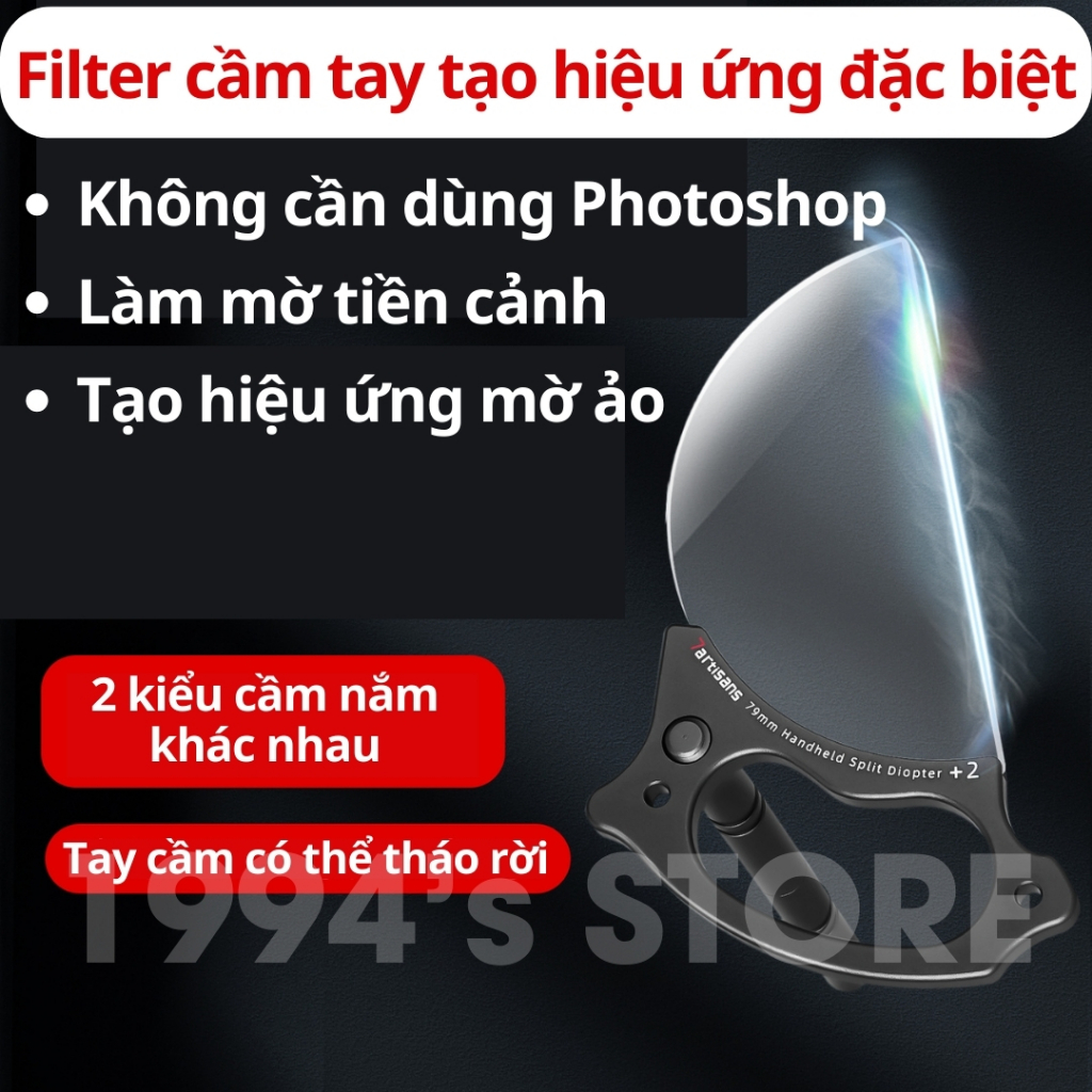 7artisans Handheld Split Diopter Effect Filter - Handheld Filter ...