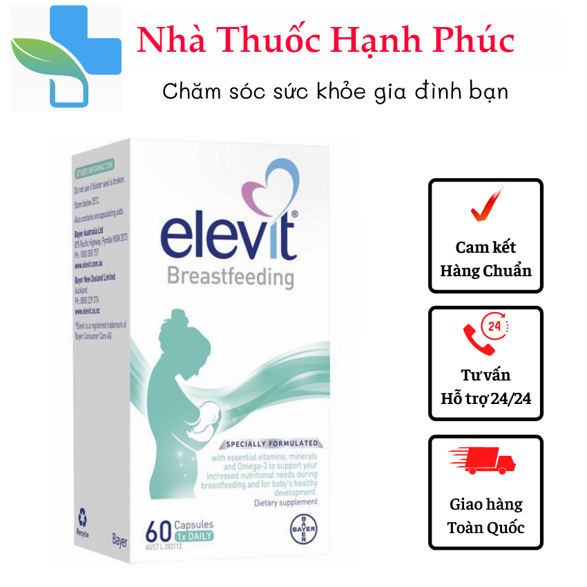 Elevit Breastfeeding postpartum multivitamin - vitamin supplement for ...