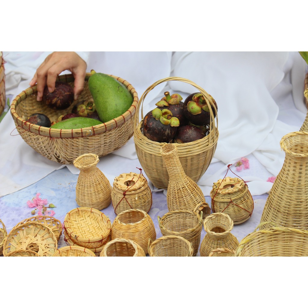 Super cute mini bamboo decor set (A set of miniatures) | Shopee Malaysia