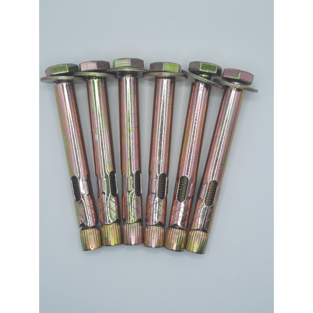 Hexagonal Iron And Zinc Expansion Bolts Hexagon Head Expansion Bolts