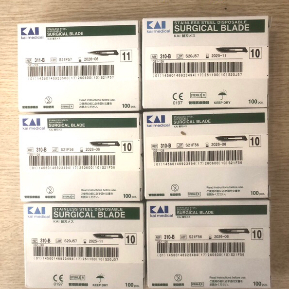 Kai Scalpel Blades Numbers 10,11,15(Japan) | Shopee Malaysia