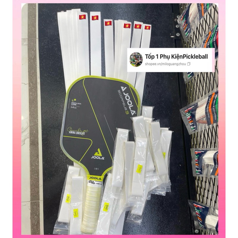 Full edge transparent Pickleball racket edge sticker, high quality ...