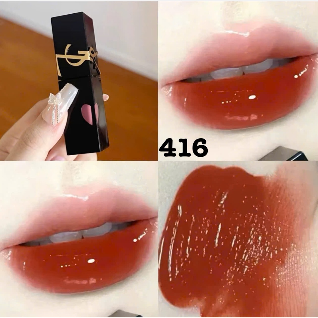 Liquid Lipstick Ysl Vinyl 416 Swatch Matte The Inks Vinyl Cream