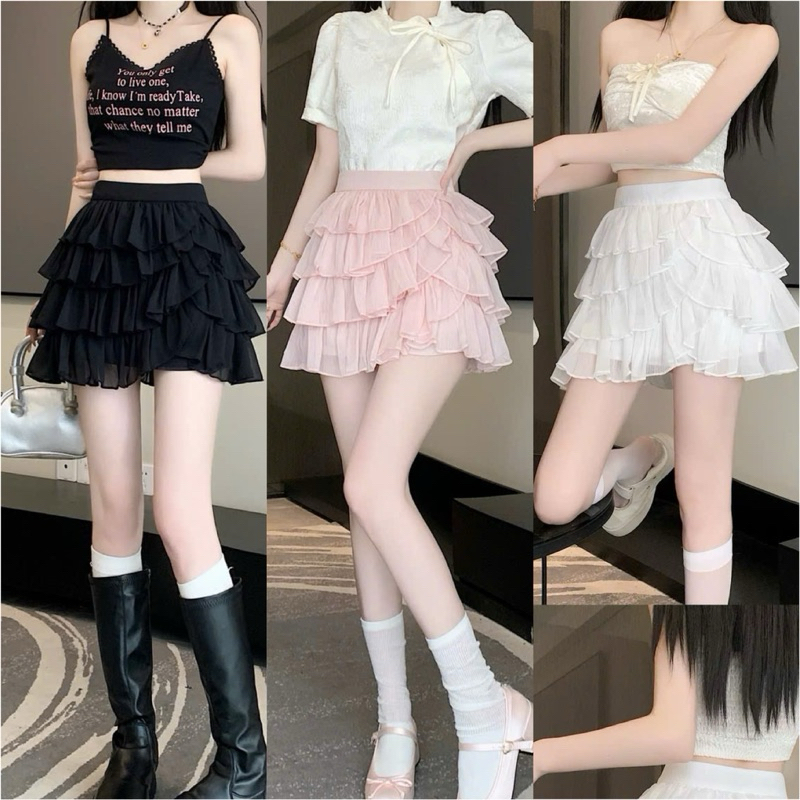 Multi-layer skirt Skirts