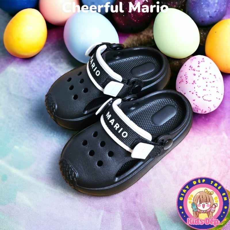 Cheerful Mario lightweight and comfortable cross sandals for children 3 12 years old NY 7766 anti slip Shopee Malaysia