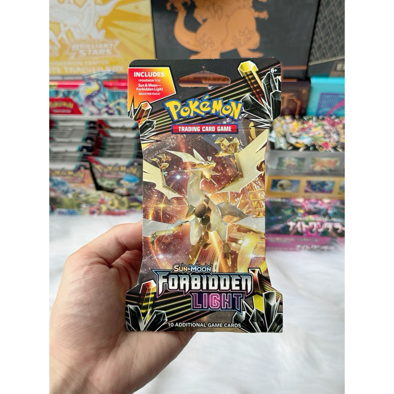 Pokmon TCG: Sun & Moon Forbidden Light Sleeved Booster Pack (10 cards) |  Shopee Malaysia