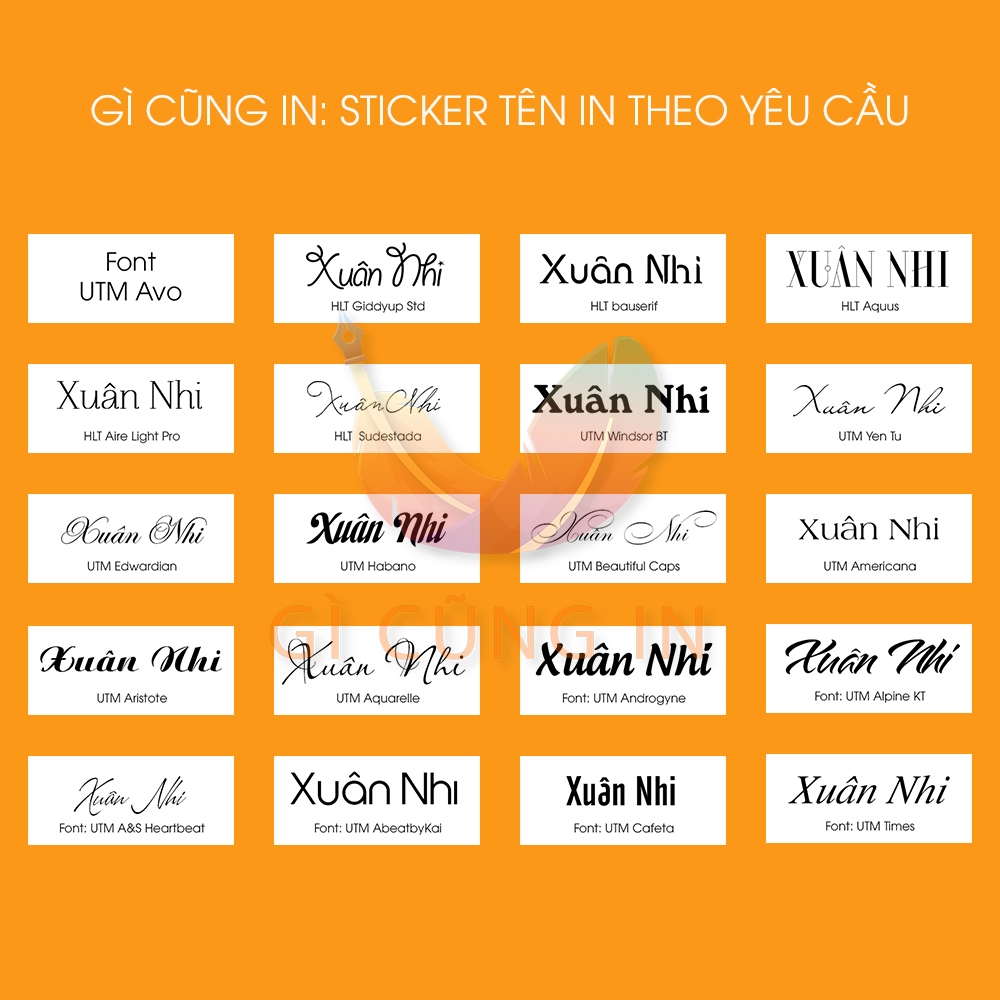 150 Stickers with Names Printed on Demand - CHOOSE LETTER FONT ...