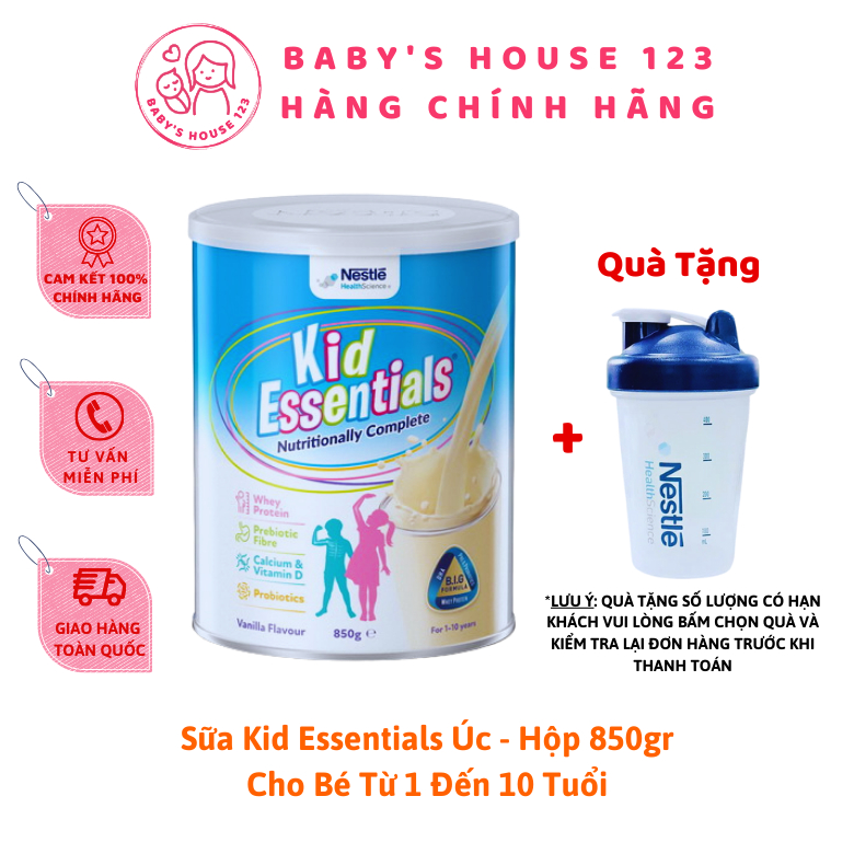 Kid ESSENTIALS AUSTRALIAN MILK VANANI FLAVOR (800gr BOX) | Shopee Malaysia
