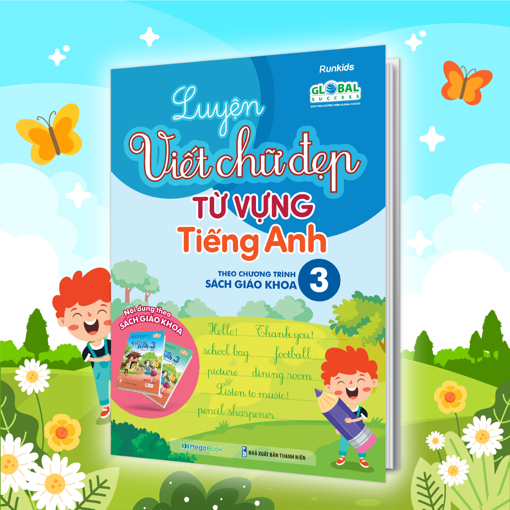 Practice book for writing beautiful handwriting and English vocabulary ...