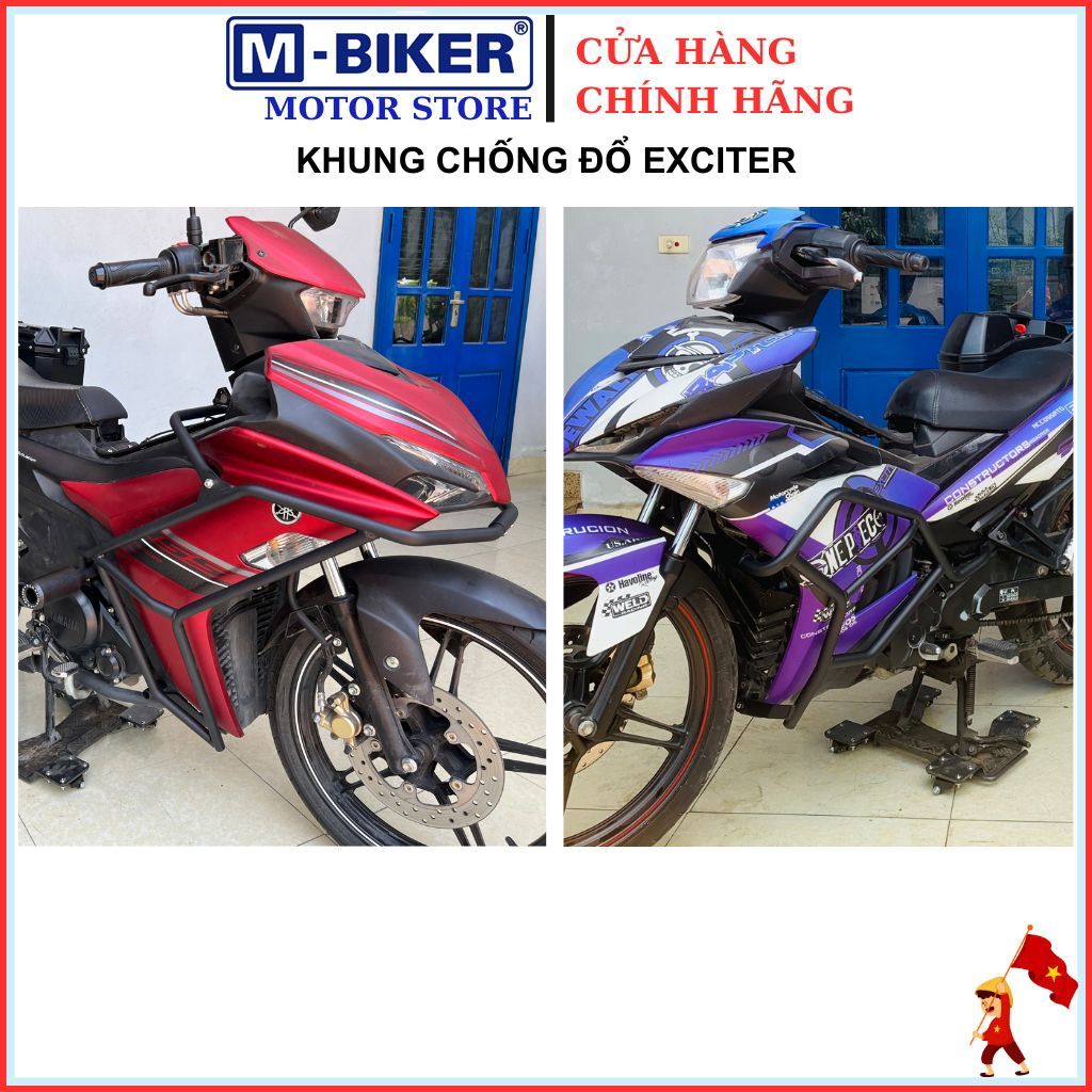 Exciter anti-dump frame, anti-dump body for Genuine Yamaha Exciter 150 ...