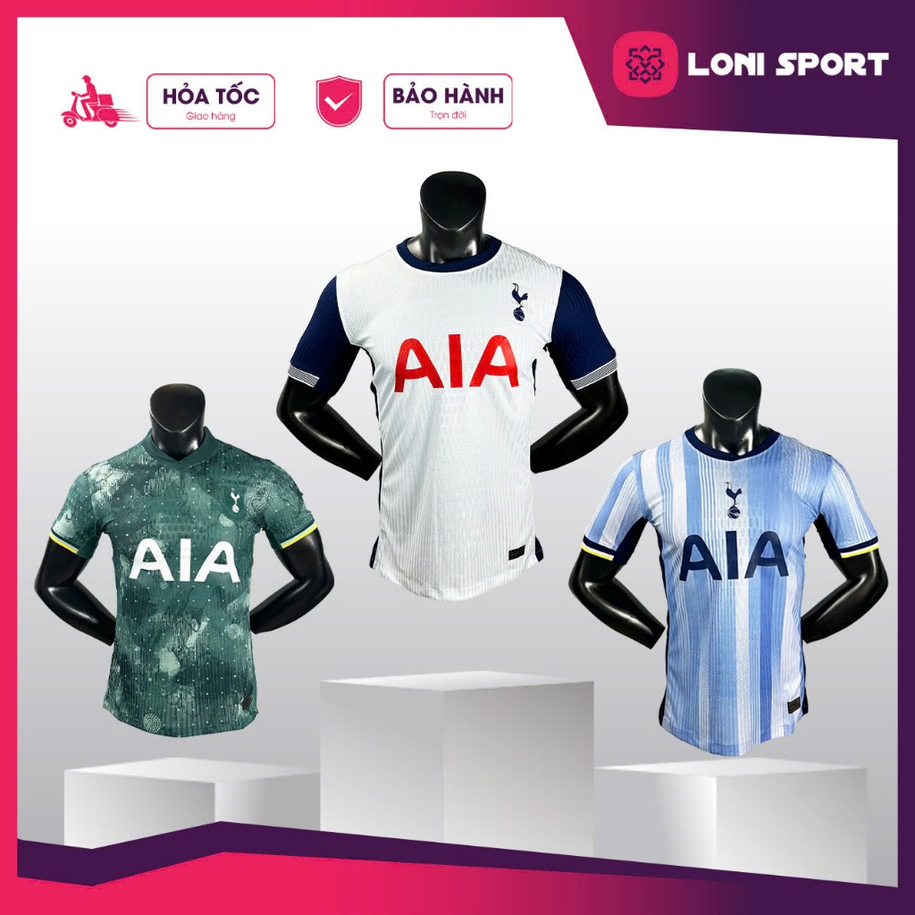 [Genuine Player version] Tottenham football shirt white, light blue ...