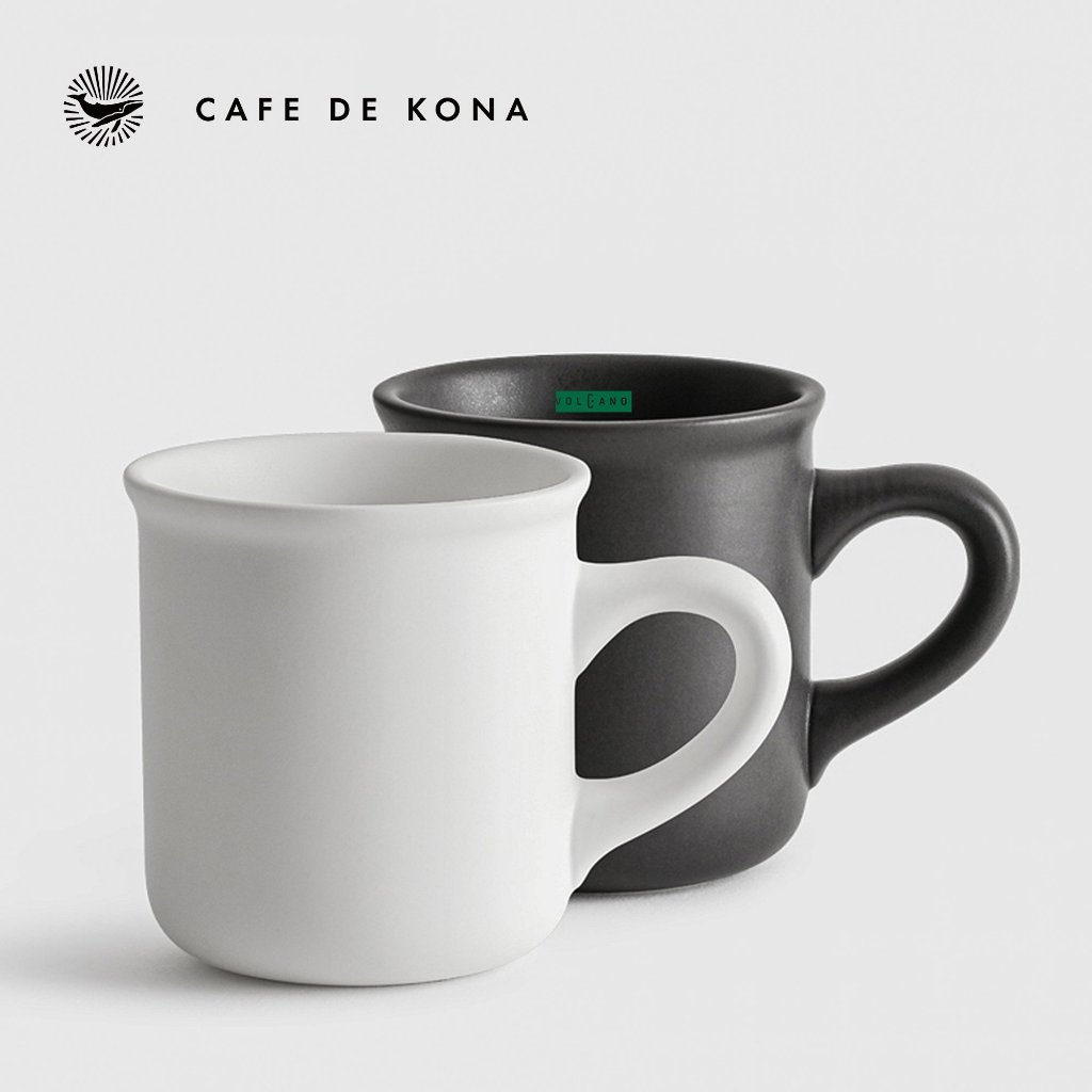 Volcano Cafede Kona premium ceramic coffee cup 300ml | Shopee Malaysia