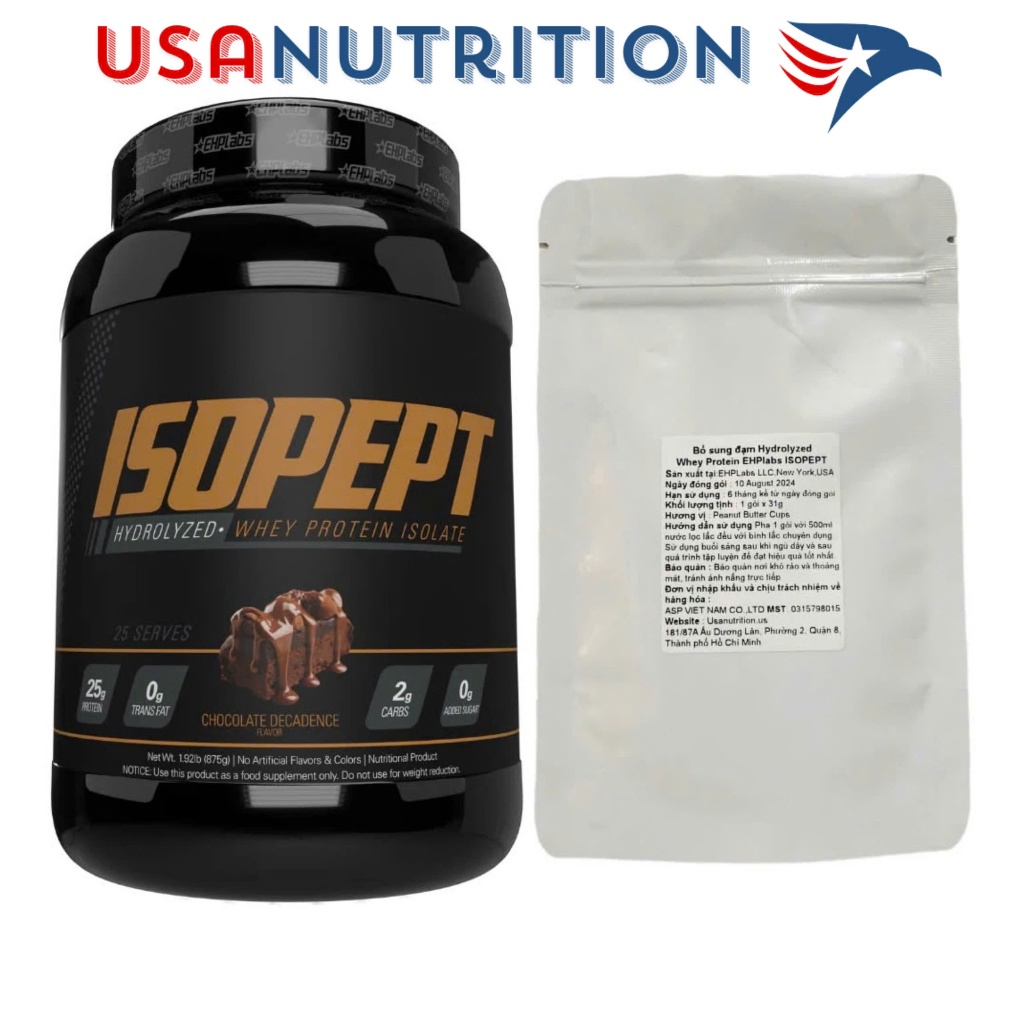 Hydrolyzed Whey Protein EHPlabs ISOPEPT Hydrolyzed fast absorption 1