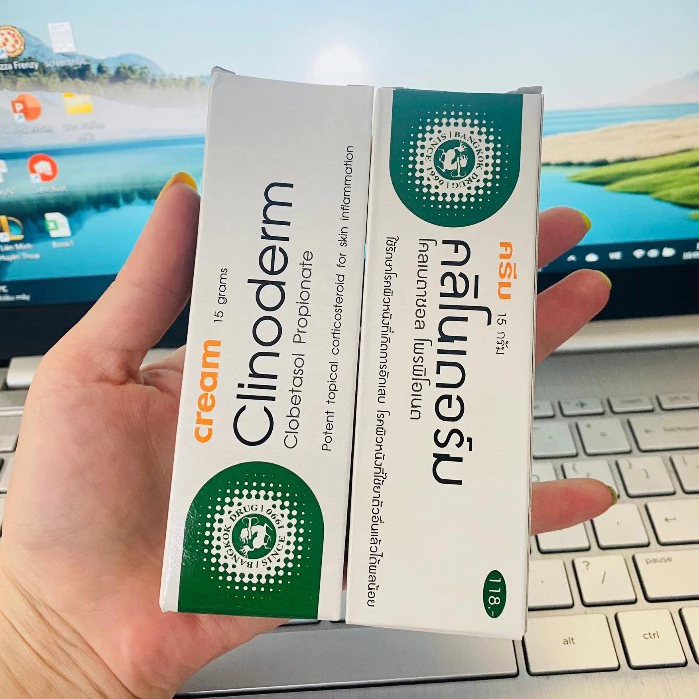 [Thai Standard] Clinoderm Thai Lychee and Dry Skin Cream 15g Tube ...