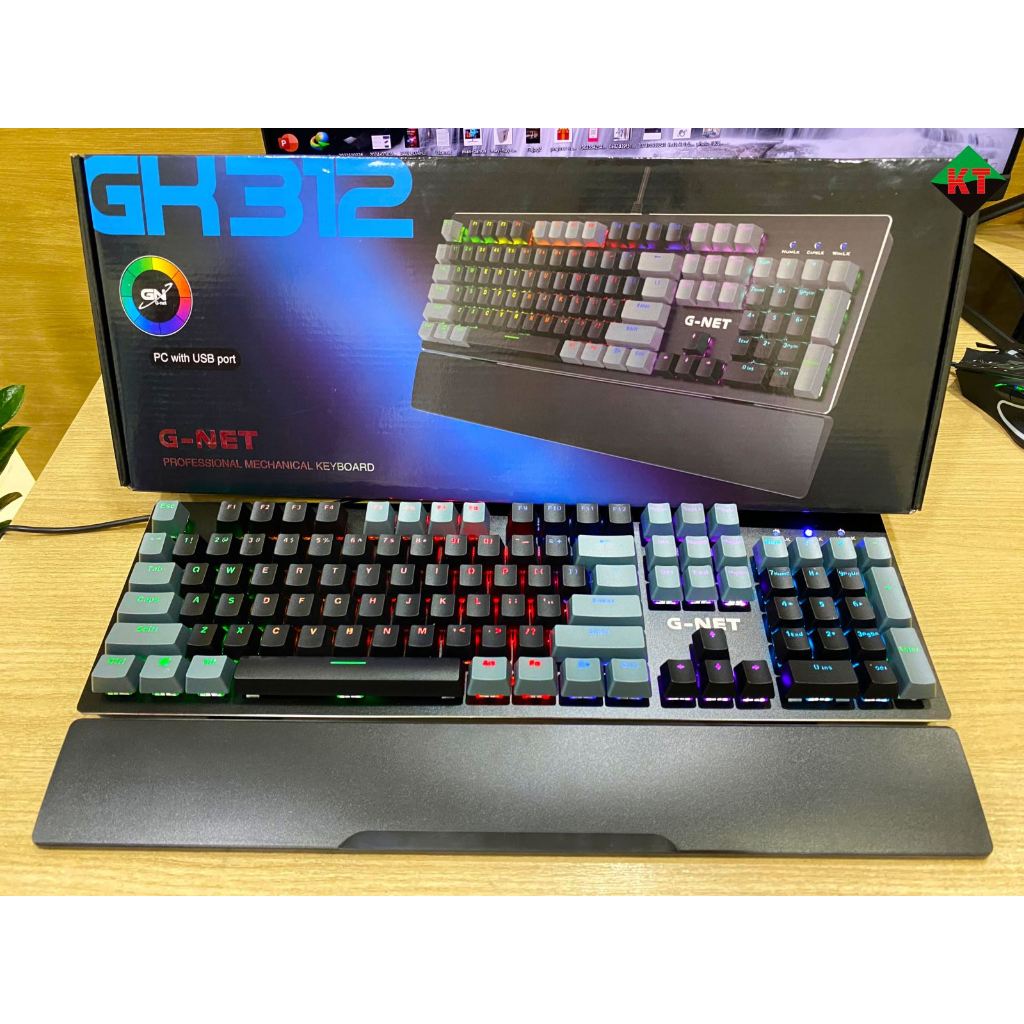 Gnet GK312 Optical Switch Mechanical Keyboard | Shopee Malaysia