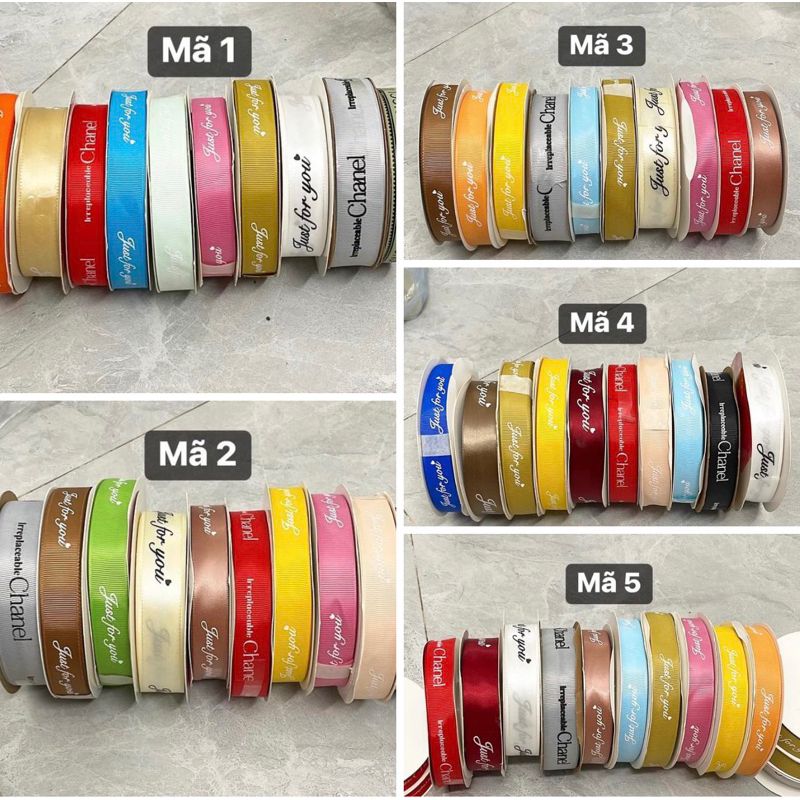 Limited quantity 2F ribbon Set with odd colors (mixed colors) | Shopee ...