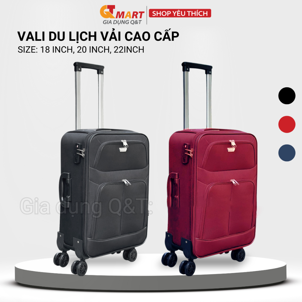 High QUALITY canvas travel suitcase, super durable, waterproof