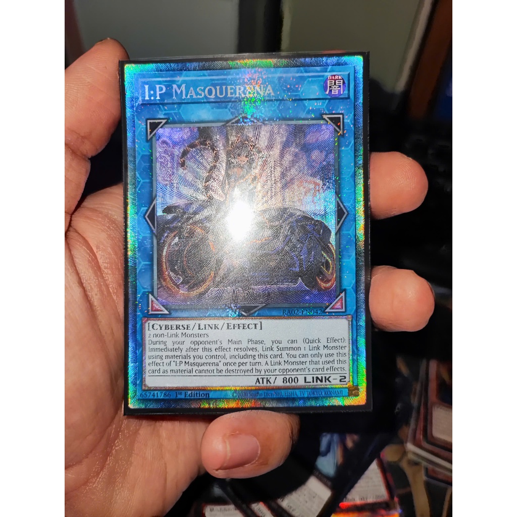 Yugioh Funny Shop] 1 card I:P Masquerena (Alt Art) - RA02-EN042 | Shopee  Malaysia