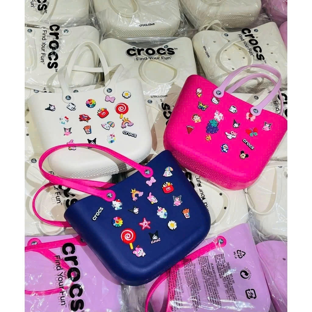 Women s Cross Bag Crocs Bag 5 Random Chram Colors Hottrend 2024