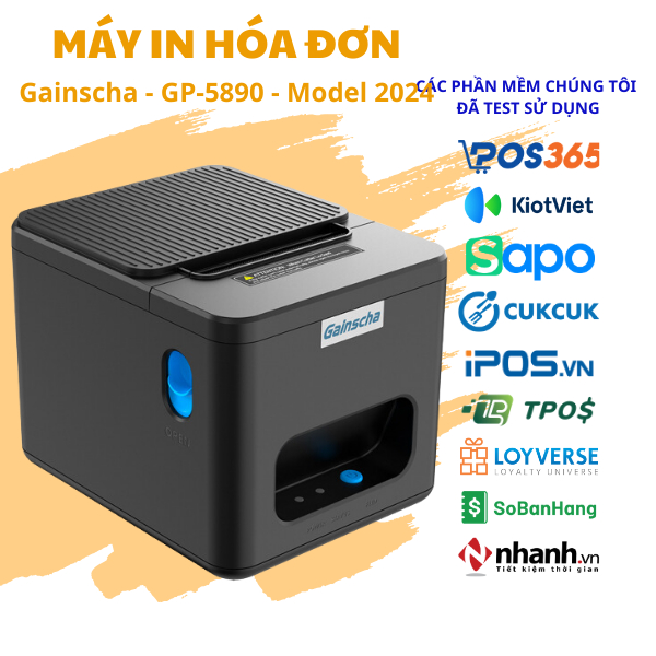Gprinter Gainscha GP-5890 Receipt Printer New Model 2024 - Free 03 ...