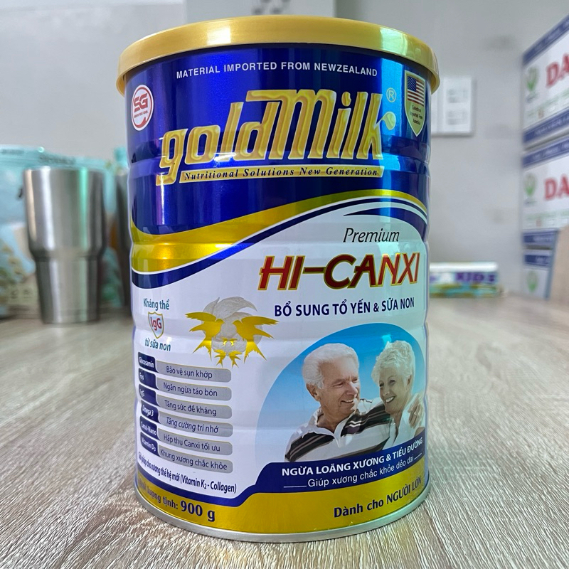 Goldmilk Hi-Calcium anti-diabetes and osteoporosis milk powder 900g ...