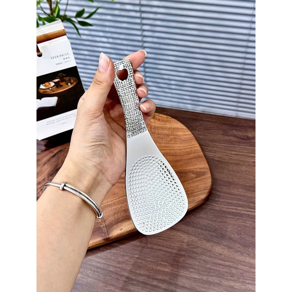 Chockmen 18/10 stainless steel rice scoop, safe to scoop rice, non ...