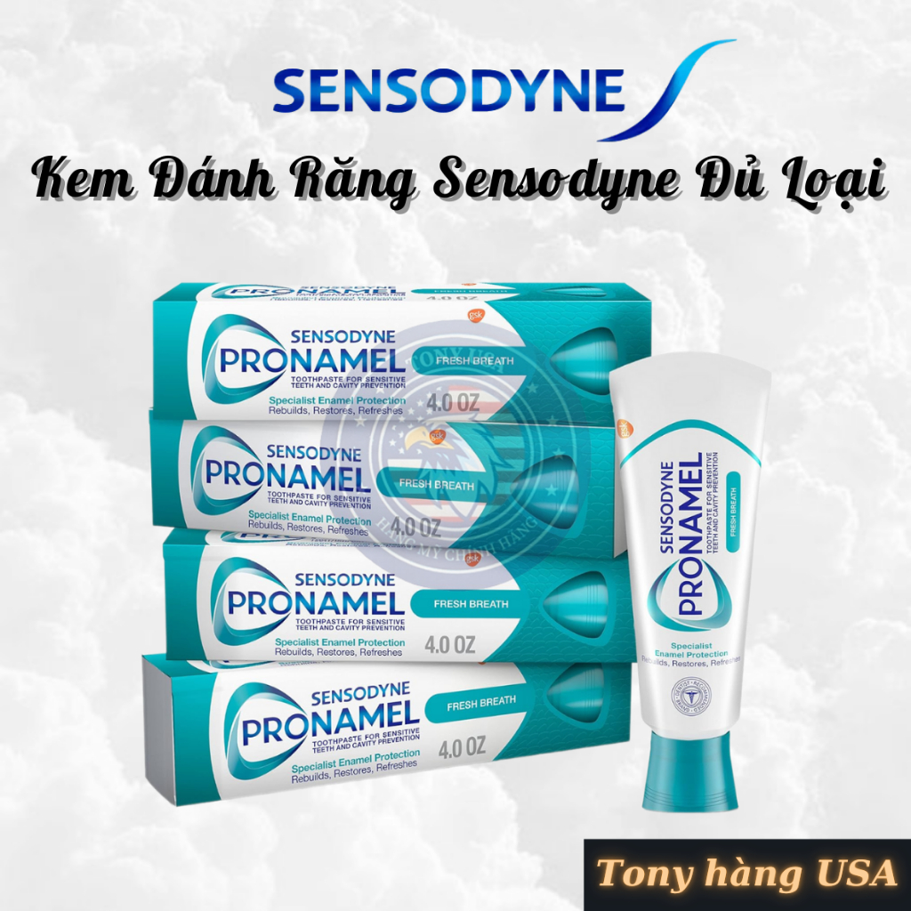 [ALL TYPES] [USA PRODUCTS] Genuine Sensodyne Pronamel Sensitivity ...
