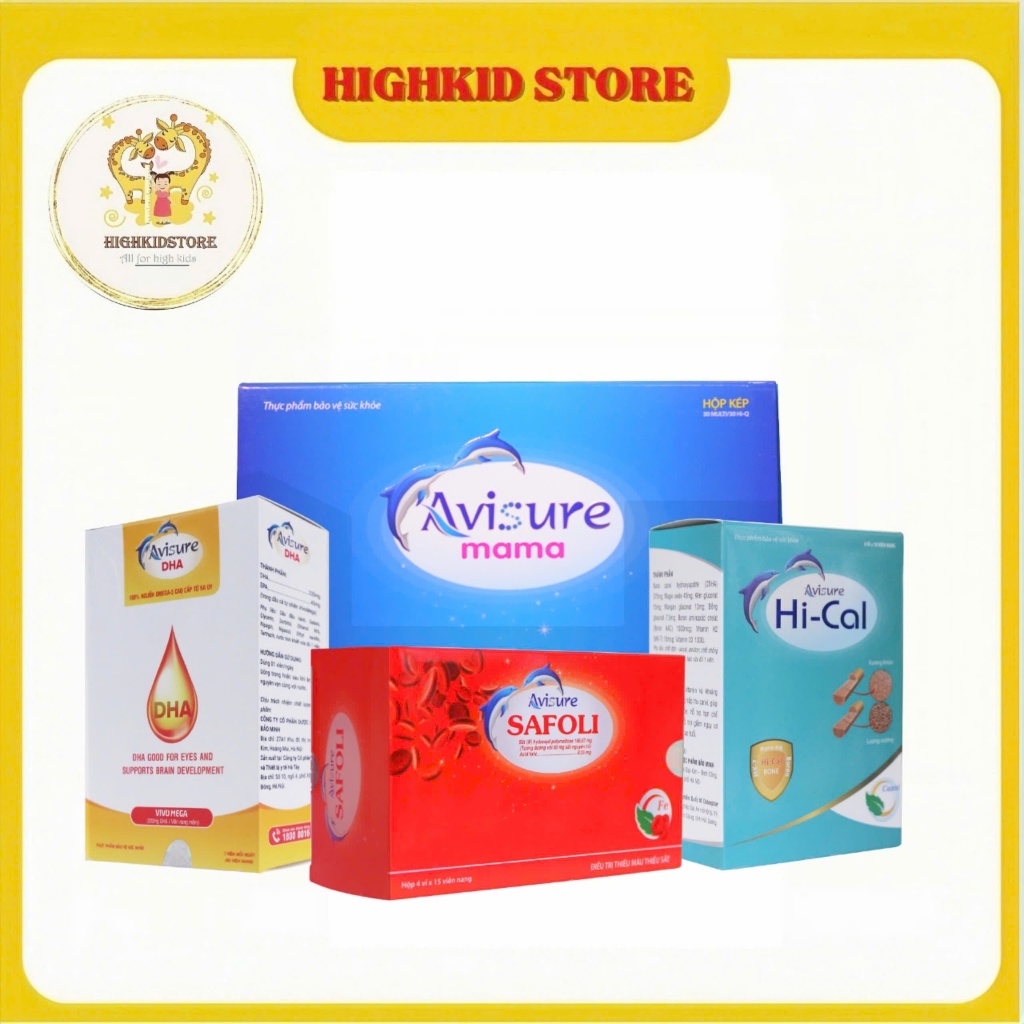 Avisure product set for pregnant mothers Avisure mama + Avisure Dha ...