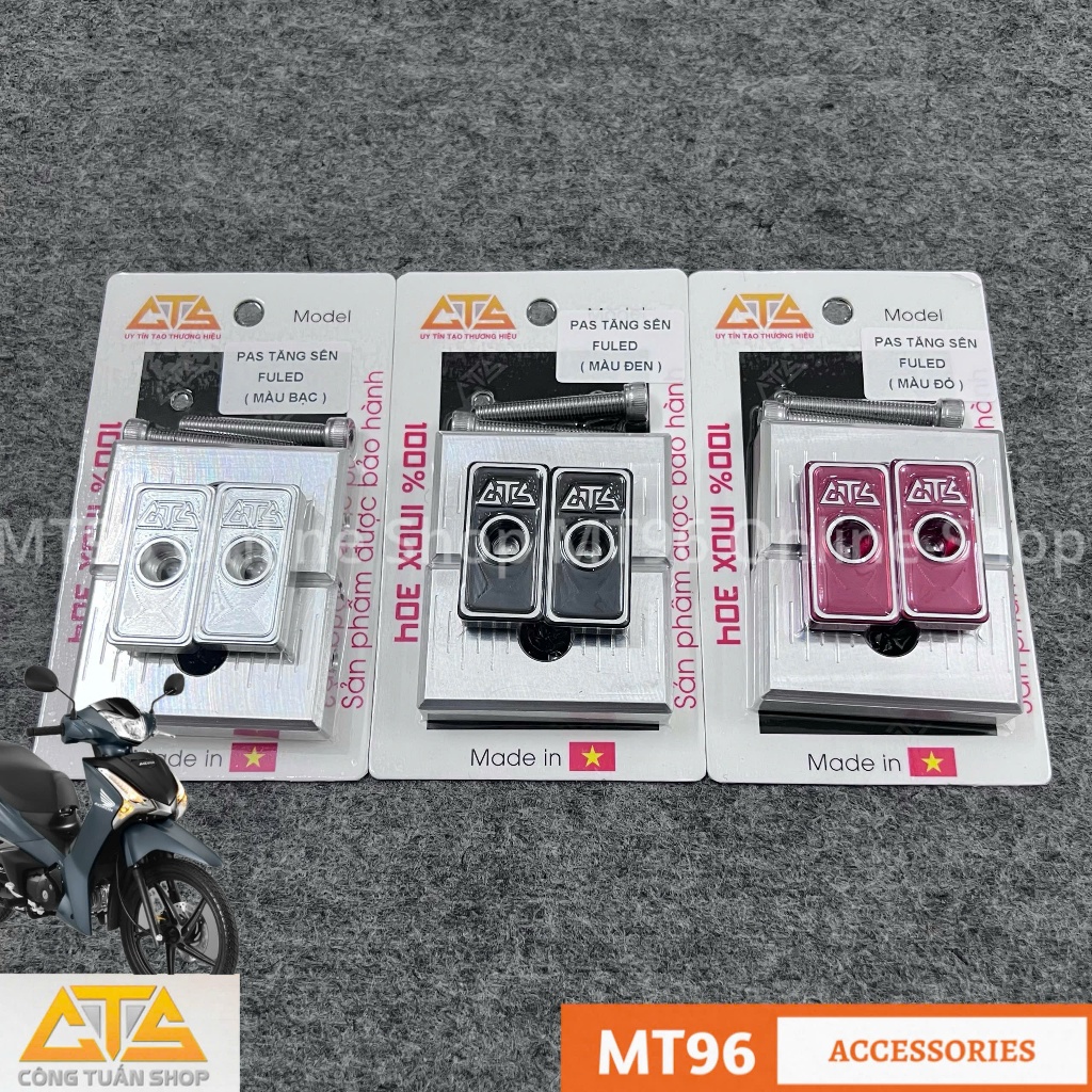 Cnc CTS Aluminum Serial Increaser Set for Honda Future Led, Future 125 ...