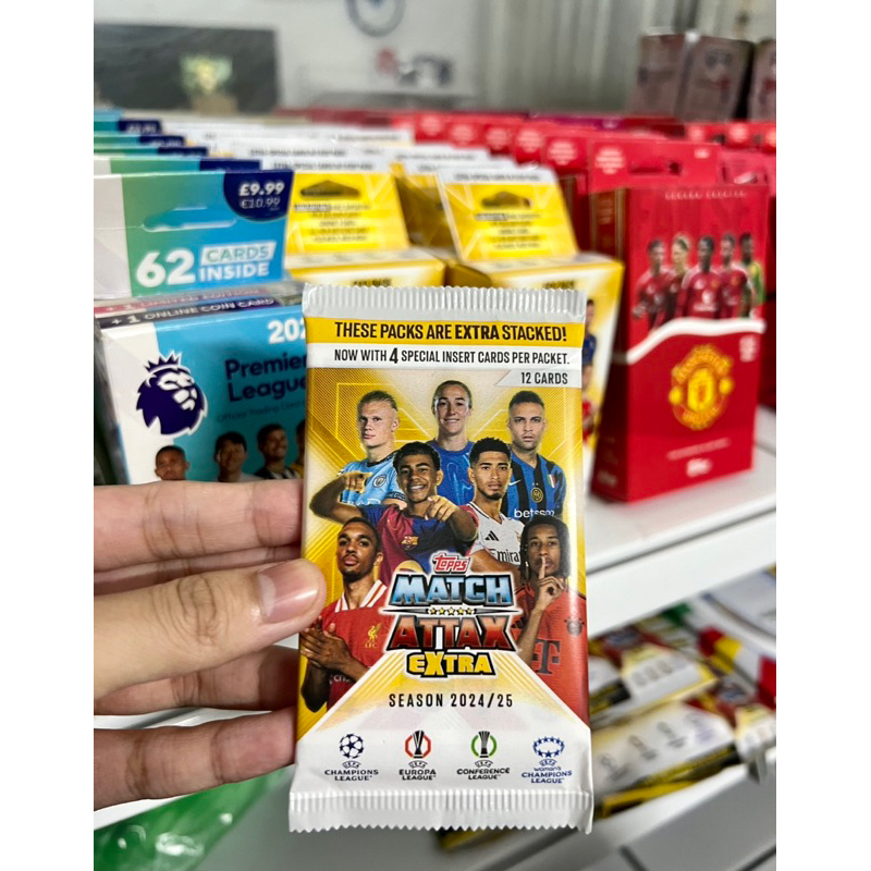 Topps Match Attax Extra Pack 2024/25 Football Card Pack | Shopee Malaysia