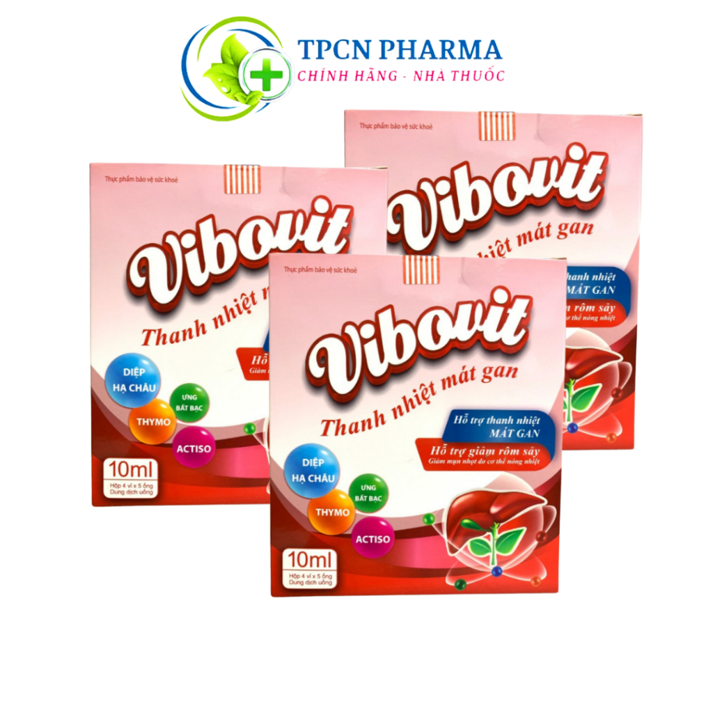 Vibovit syrup helps clear heat and cool the liver. Supports reducing ...
