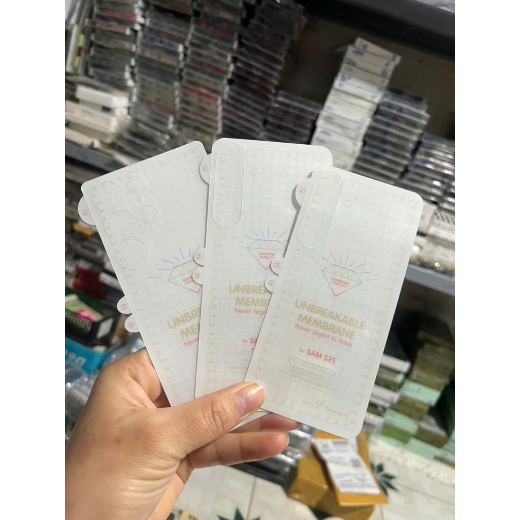 Samsung S25, S25 Plus, S25 Ultra - Anti-scratch transparent PPF ...