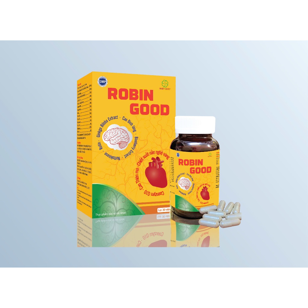 Robin GOOD - Bottle of 30 tablets, Supports blood cholesterol reduction ...