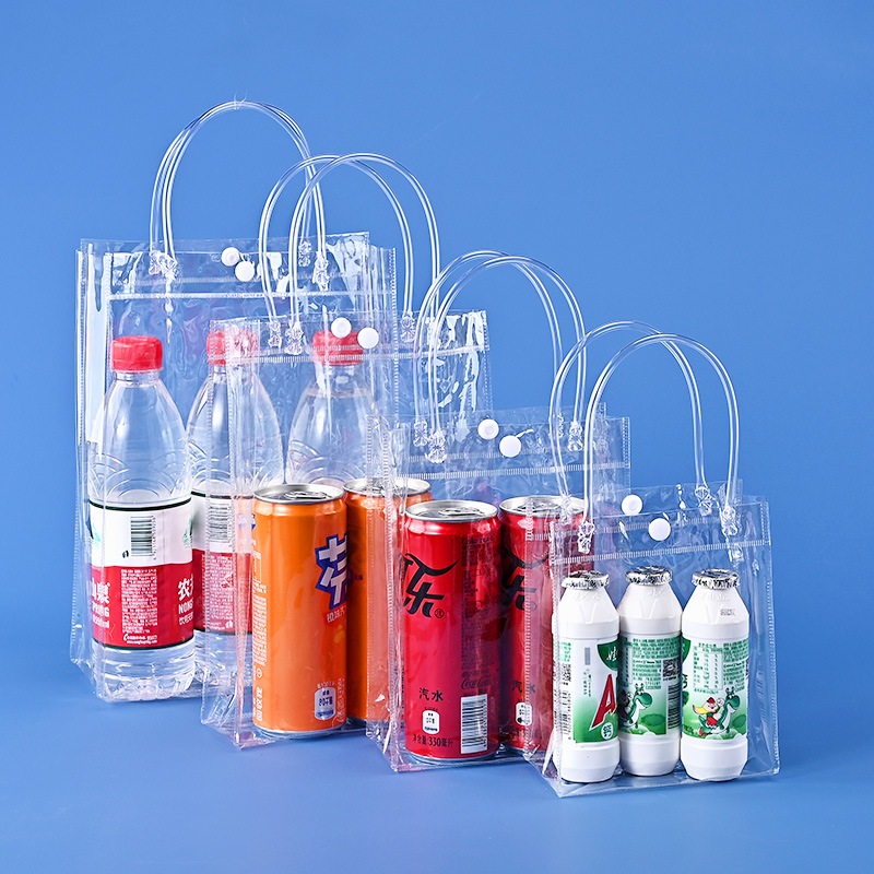10 multi-purpose transparent PVC handbags (PVC plastic) | Shopee Malaysia
