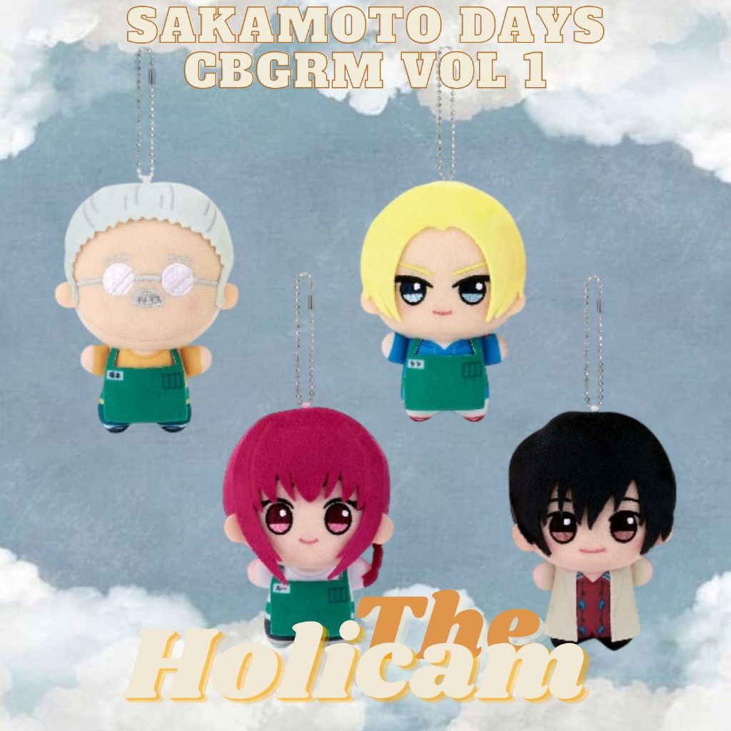 Sakamoto Days - Chibigurumi Like A Bear Collection Vol. 2 Complete Set of 4 [Pre-Order May 2026]