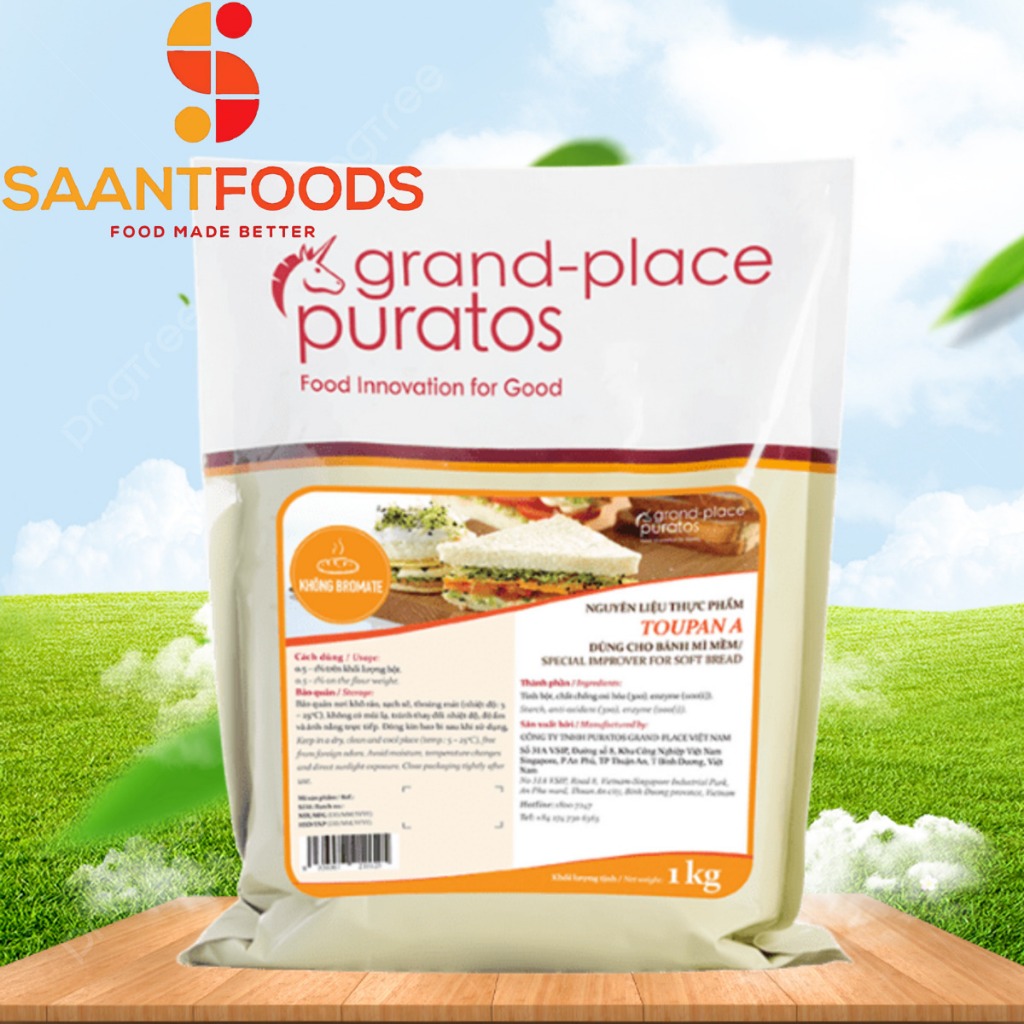 Toopan A Puratos Sweet Bread Additive (Soft Bread) - 1 Kg | Shopee Malaysia